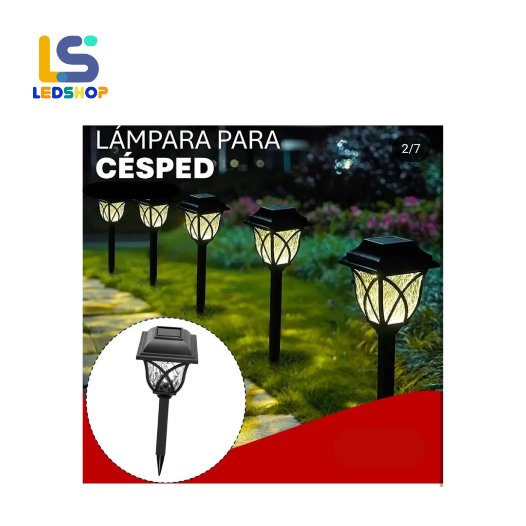 LAMPARA CAMINERIA DE JARDIN