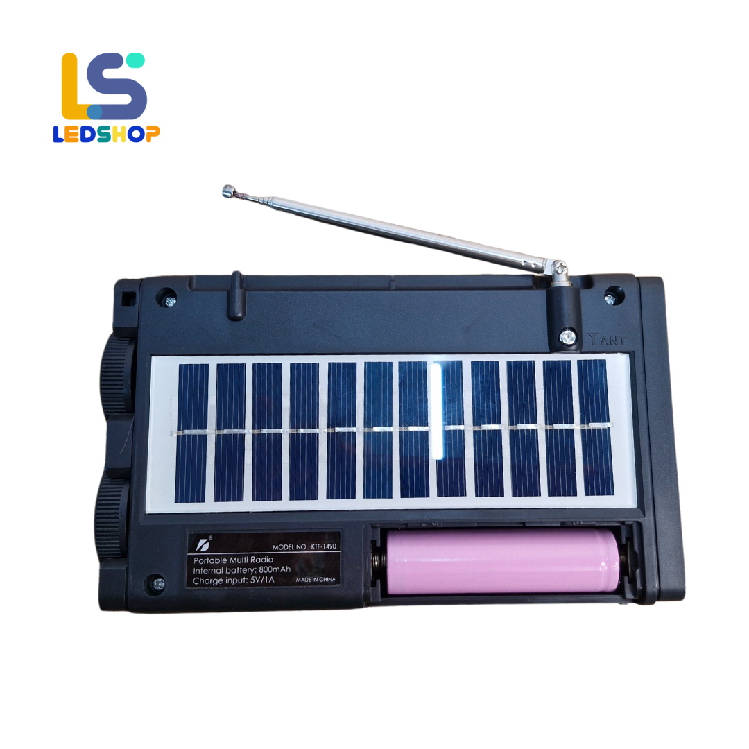 RADIO PANEL SOLAR AM/FM