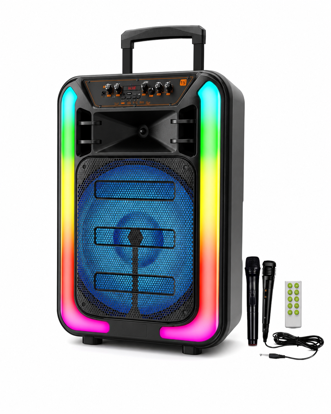 BOCINA BLUETOOTH RECARGABLE 15"