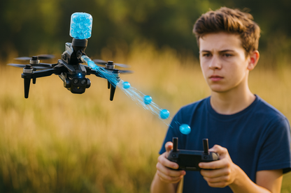 DRONE  K11 LANZA BOLAS HIDROGEL
